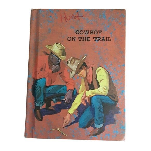 Cowboy On The Trail Donald Russell Benefic Press 1960 Illustrations Max Ranft HC - Picture 1 of 12